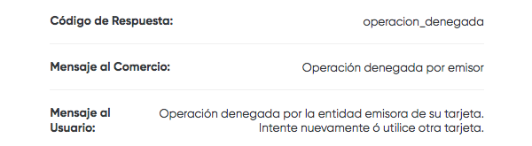 Motivo de denegación